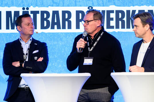 Carl-Johan Stålhammar, VD Linköping, Patrik Sylvegård,