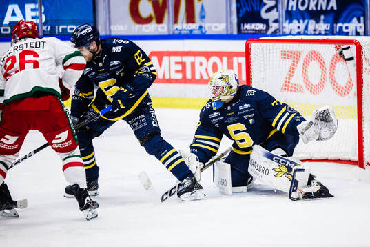 Södertäljes målvakt Love Härenstam