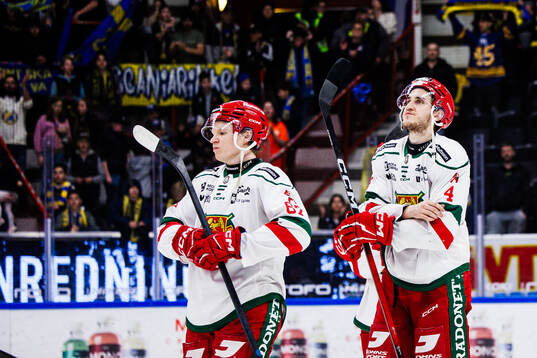 Moras Jesper Norbäck och Martin Fransson deppar