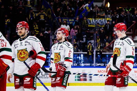 Moras Viktor Lennartsson, Isac Jonsson  och Victor