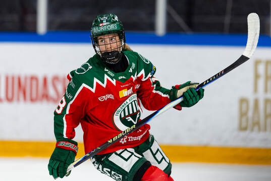 Frölundas Elisa Holopainen jublar