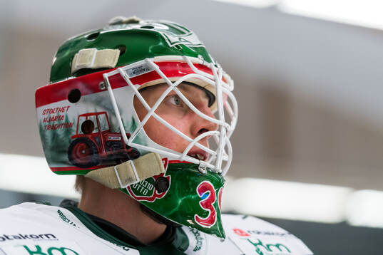 Tingsryds AIFs målvakt Emil Cederlund
