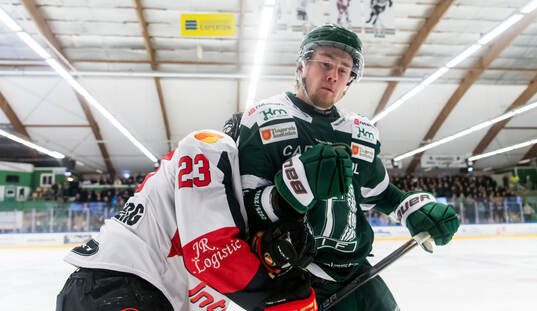 Hanvikens s Tim Kämpeberg och Tingsryds AIFs Eric Nordmark