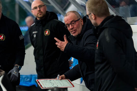 Hanvikens s tränare Anders Hultin