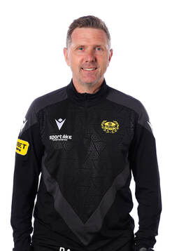 Mjällbys players manager Patrik Andersson