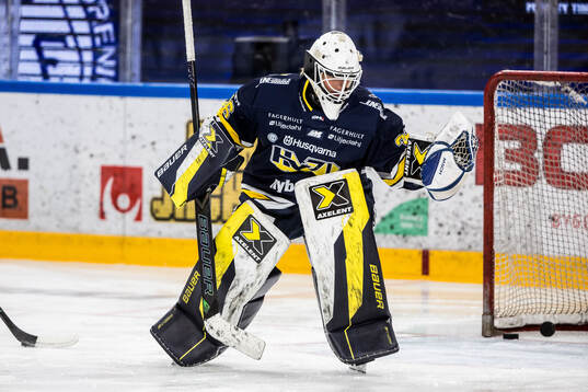 HV71s målvakt Amanda Johansson