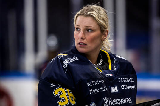 HV71s målvakt Amanda Johansson