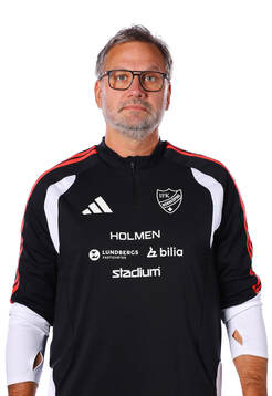 Norrköpings koordinator Tobias Falk