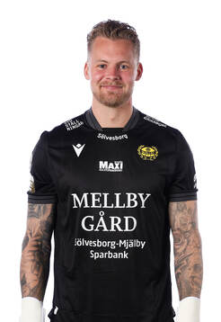 Mjällbys målvakt Robin Wallinder