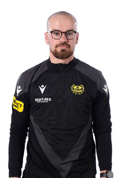 Mjällbys fystränare Albin Pålsson