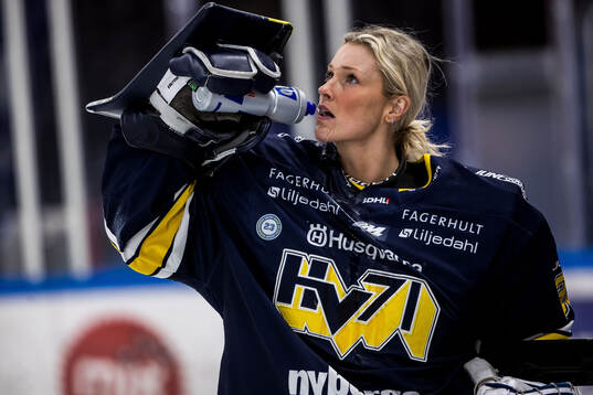 HV71s målvakt Amanda Johansson