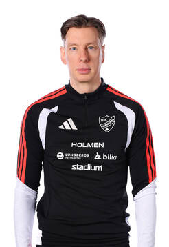 Norrköpings materialförvaltare Simon Larsson