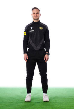 Mjällbys fysioterapeut Filip Lundgårdh