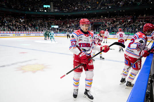 Timrås Anton Wedin deppar
