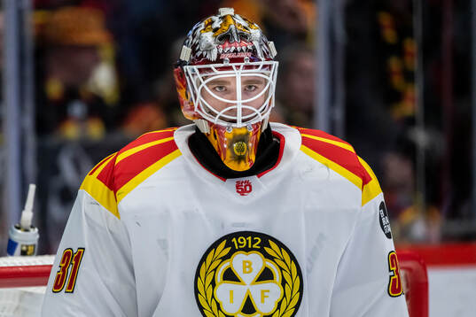 Brynäs målvakt Erik Källgren