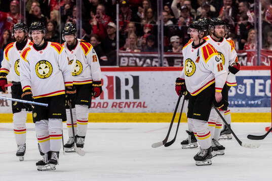 Brynäs Nicklas Bäckström deppar
