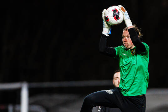 Hammarbys målvakt Melina Loeck