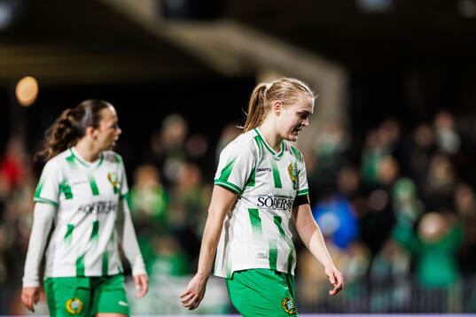 Hammarbys Elin Sørum deppar