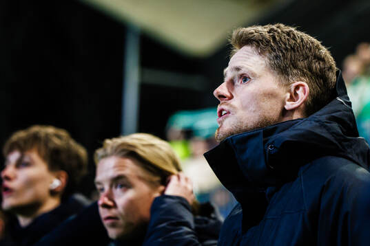 Hammarbys tränare William Strömberg