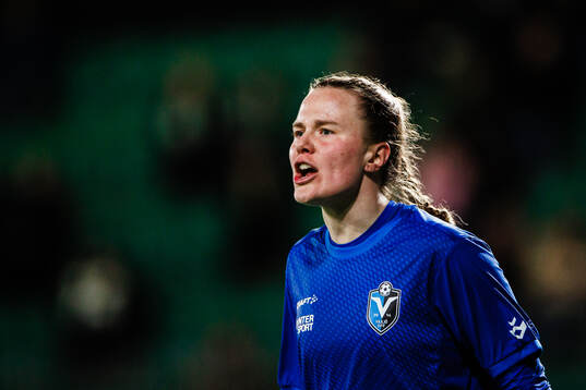Växjö DFFs målvakt Maja Bay Østergaard