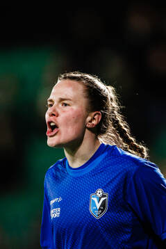 Växjö DFFs målvakt Maja Bay Østergaard