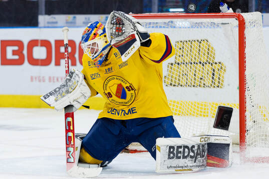 Djurgårdens målvakt Magnus Hellberg