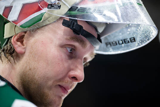Frölundas målvakt Tobias Normann