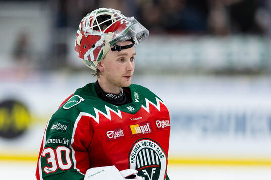 Frölundas målvakt Tobias Normann