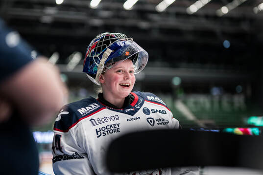 Linköpings målvakt Jorinde Heller