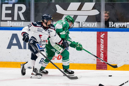 Linköpings Lova Blom och Rögles Mella Liegnell