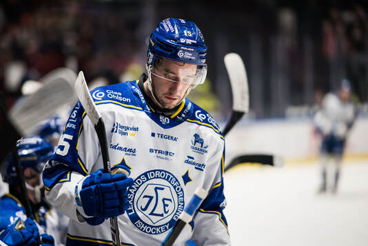 Leksands Max Veronneau deppar