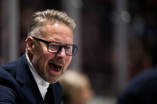 Leksands tränare Johan Hedberg