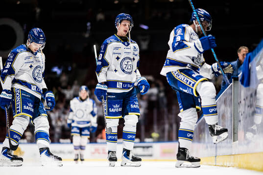 Leksands Anton Johansson och Gabriel Fortier deppar