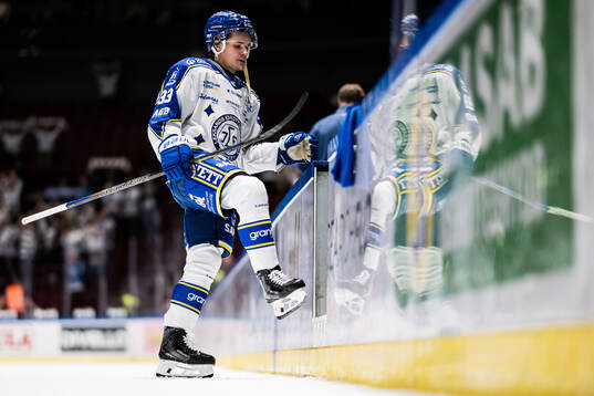 Leksands Olle Strandell deppar
