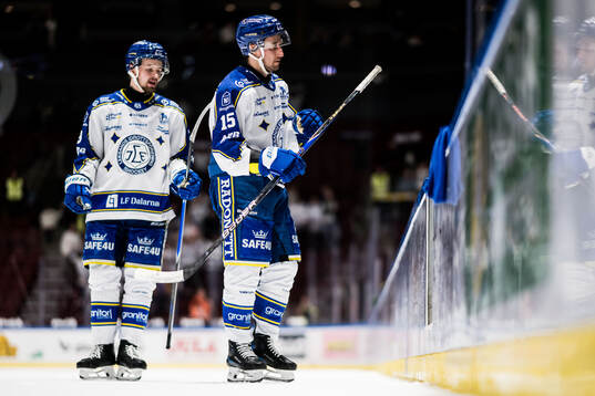 Leksands Fred Nilsson och Max Veronneau deppar