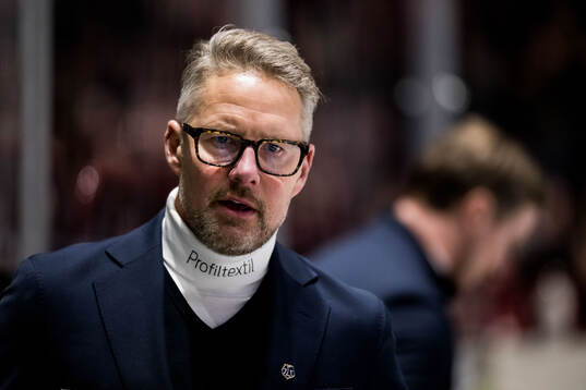 Leksands tränare Johan Hedberg