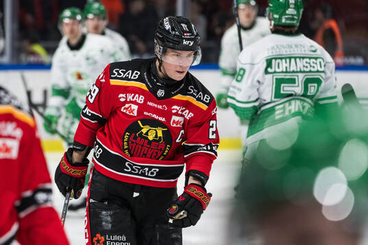 Luleås Erik Gustafsson deppar