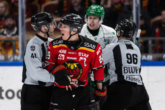 Luleås Erik Gustafsson och Rögles Simon Zether
