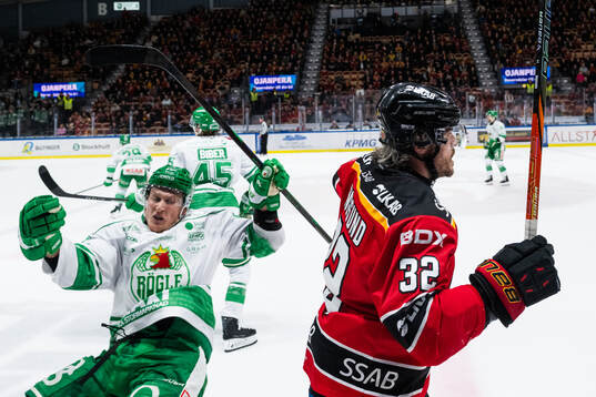 Rögles Paul Ladue och Luleås Oscar Engsund