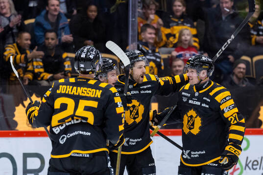Skellefteås Arvid Lundberg jublar