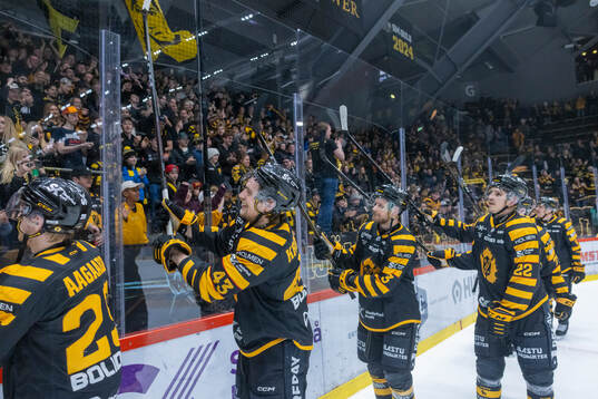 Skellefteå jublar över seriesegern med fansen