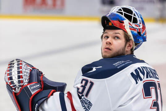 Linköpings målvakt Jesper Myrenberg