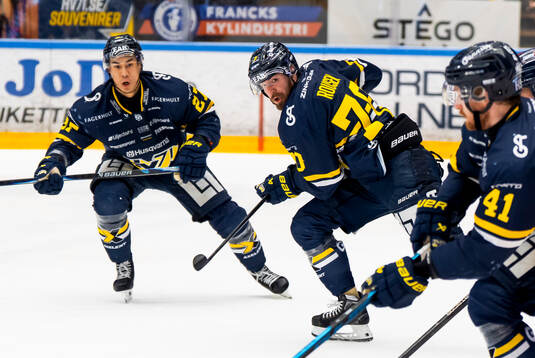 HV71s Jonathan Ang och Lukas Rousek