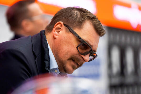 Växjös tränare Björn Hellkvist