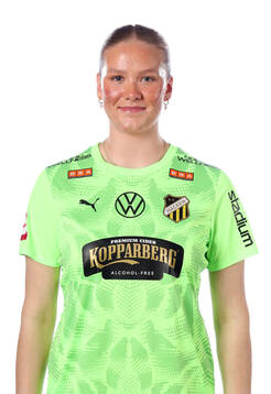 Häckens målvakt Hanna Karlsson
