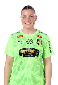 Häckens målvakt Disa Hellwig