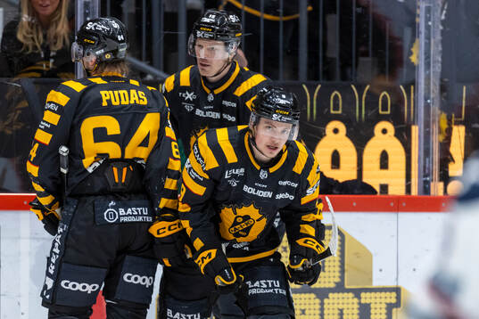 Skellefteås Victor Stjernborg jublar