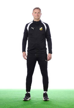 Häckens målvaktstränare Tomas Vainio