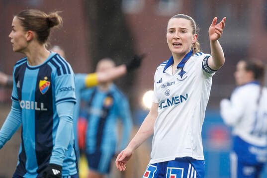 IFK Norrköpings Carrie Jones deppar