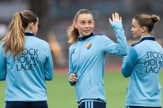 Djurgårdens Maria Olafsdottir Gros